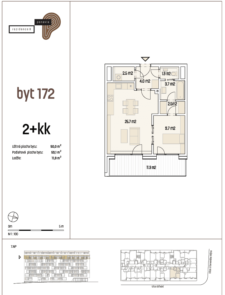 1 bedroom with open-plan kitchen flat to rent, 65 m², U Červeného mlýna, Brno, Jihomoravský Region 1 bedroom with open-plan kitchen flat to rent, 65 m², U Červeného mlýna, Brno, Jihomoravský Region