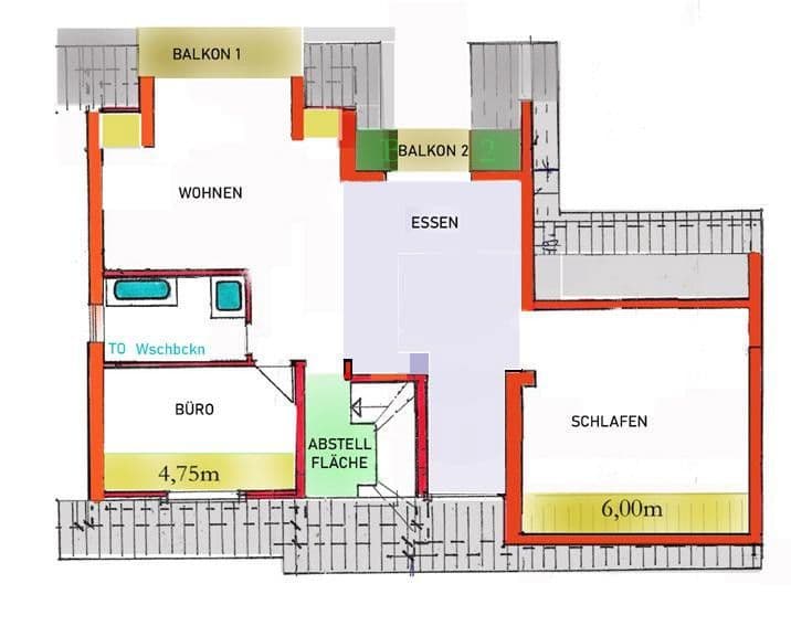 3 bedroom flat to rent, 126 m², Haibach, Bavaria 3 bedroom flat to rent, 126 m², Haibach, Bavaria