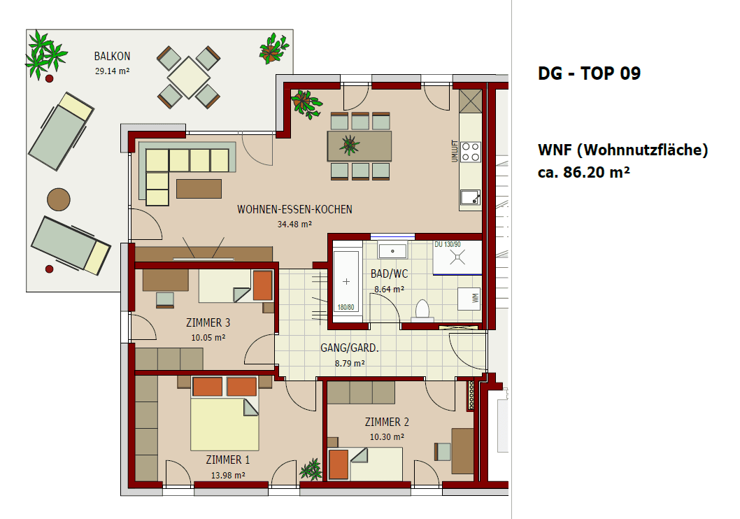 4 bedroom flat to rent, 86 m², Rohrbach 40 b, Dornbirn, Vorarlberg 4 bedroom flat to rent, 86 m², Rohrbach 40 b, Dornbirn, Vorarlberg