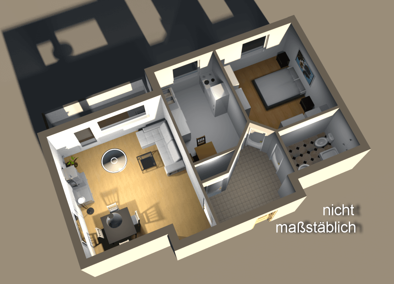 2 bedroom flat to rent, 61 m², Bergheim, North Rhine-Westphalia 2 bedroom flat to rent, 61 m², Bergheim, North Rhine-Westphalia