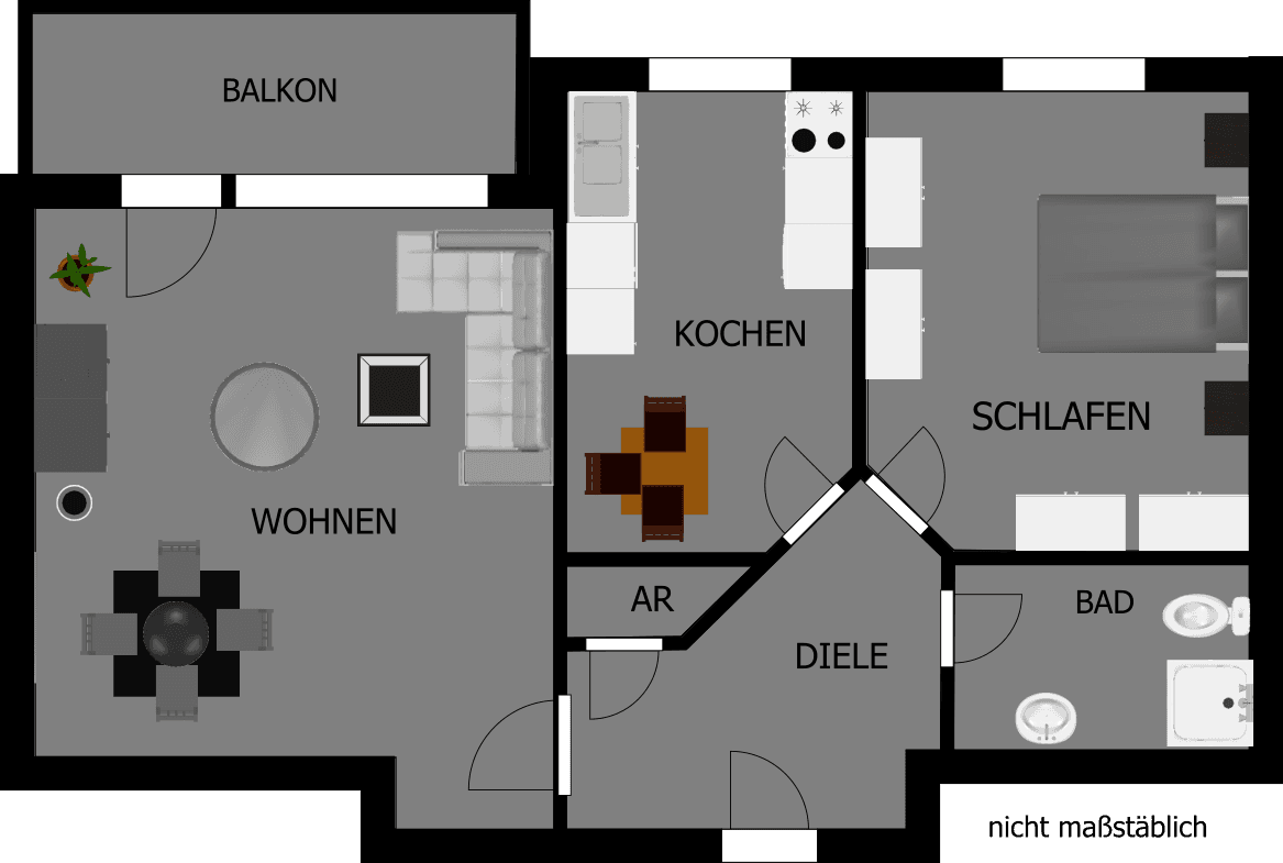 2 bedroom flat to rent, 61 m², Bergheim, North Rhine-Westphalia 2 bedroom flat to rent, 61 m², Bergheim, North Rhine-Westphalia