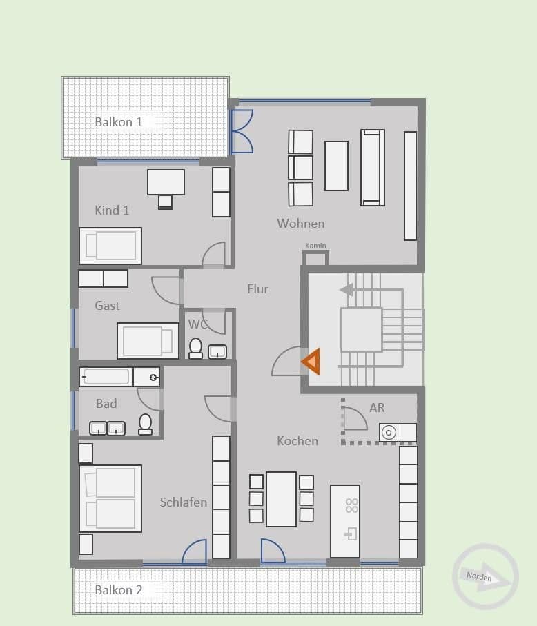 4 bedroom flat for sale, 147 m², Habichtstr. 25, Essen, North Rhine-Westphalia 4 bedroom flat for sale, 147 m², Habichtstr. 25, Essen, North Rhine-Westphalia