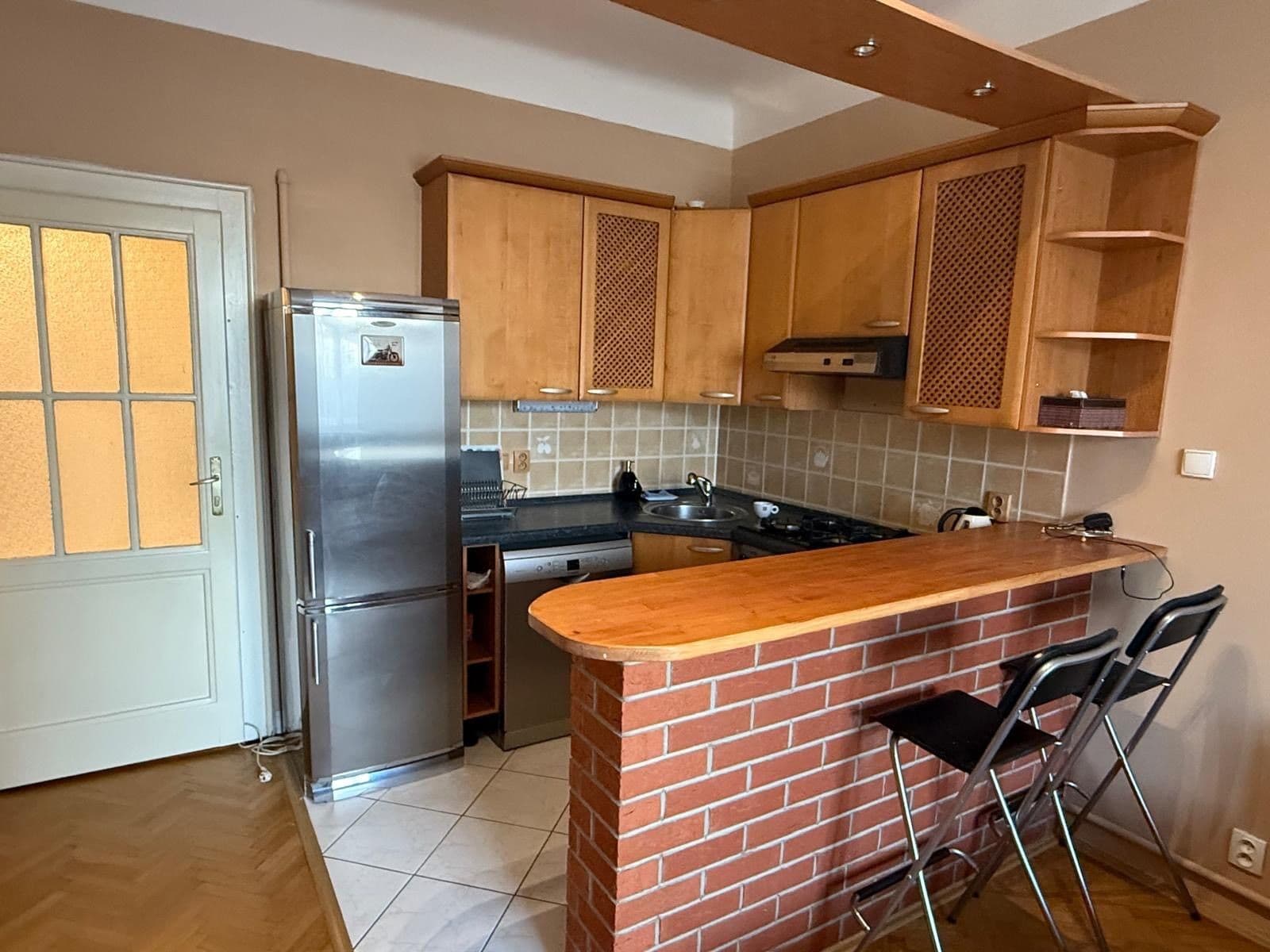 1 bedroom with open-plan kitchen flat to rent, 52 m², Viktorinova, Prague, Prague 1 bedroom with open-plan kitchen flat to rent, 52 m², Viktorinova, Prague, Prague