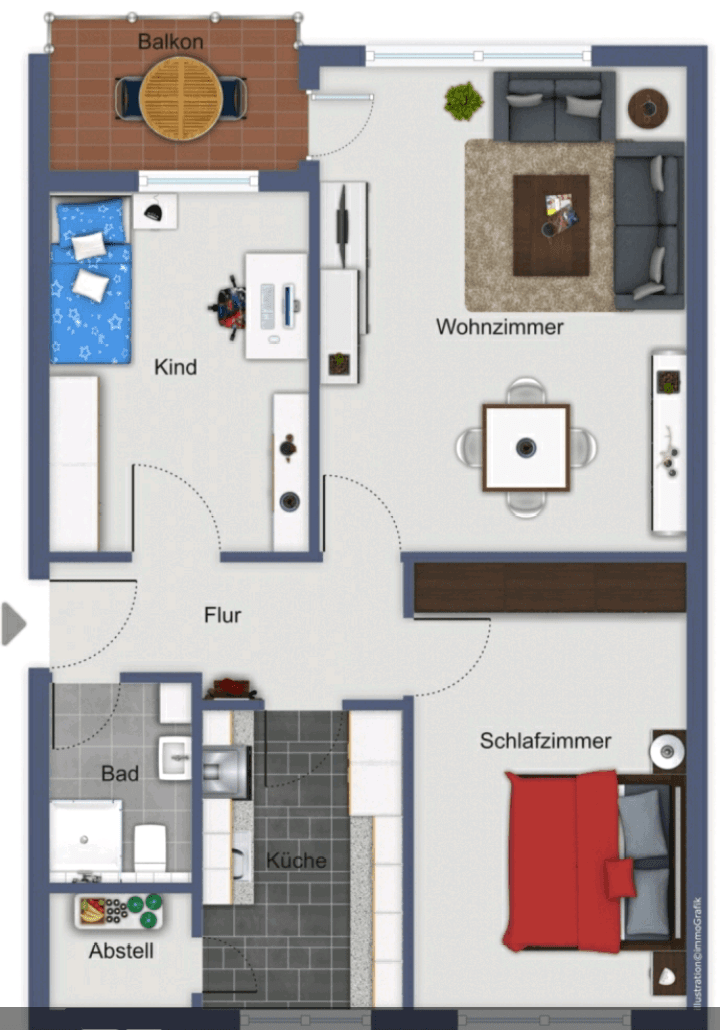 3 bedroom flat for sale, 72 m², Königsbergerstr., Isernhagen, Lower Saxony 3 bedroom flat for sale, 72 m², Königsbergerstr., Isernhagen, Lower Saxony