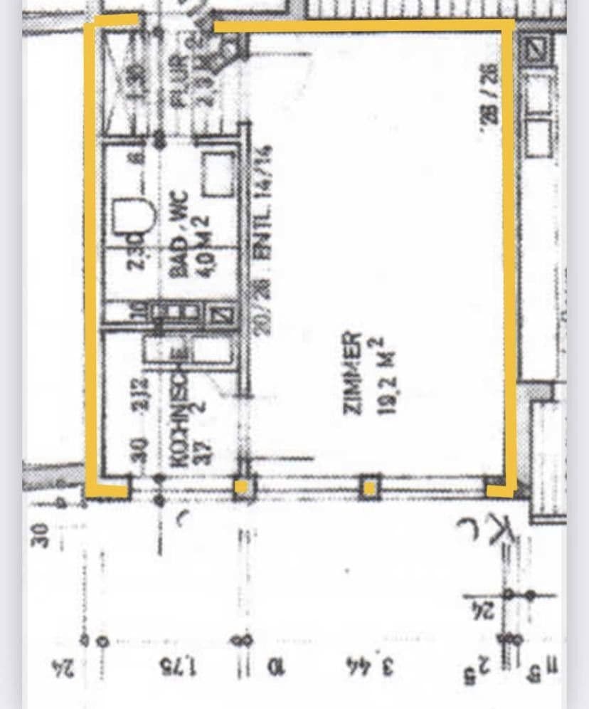 1 bedroom flat to rent, 29 m², Gärtnerstraße 87, Mannheim, Baden-Württemberg 1 bedroom flat to rent, 29 m², Gärtnerstraße 87, Mannheim, Baden-Württemberg