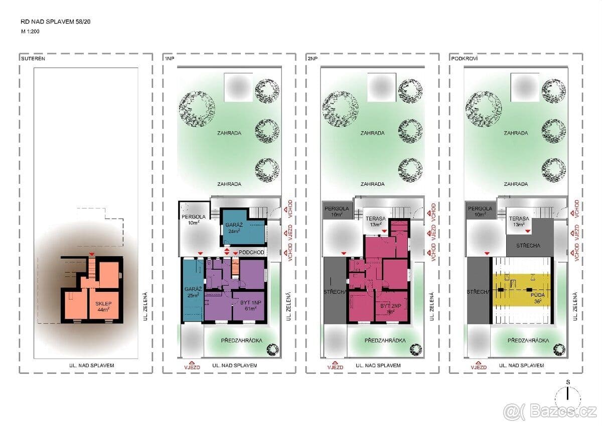 house for sale, 149 m², Nad Splavem, Jihlava, Vysočina Region house for sale, 149 m², Nad Splavem, Jihlava, Vysočina Region