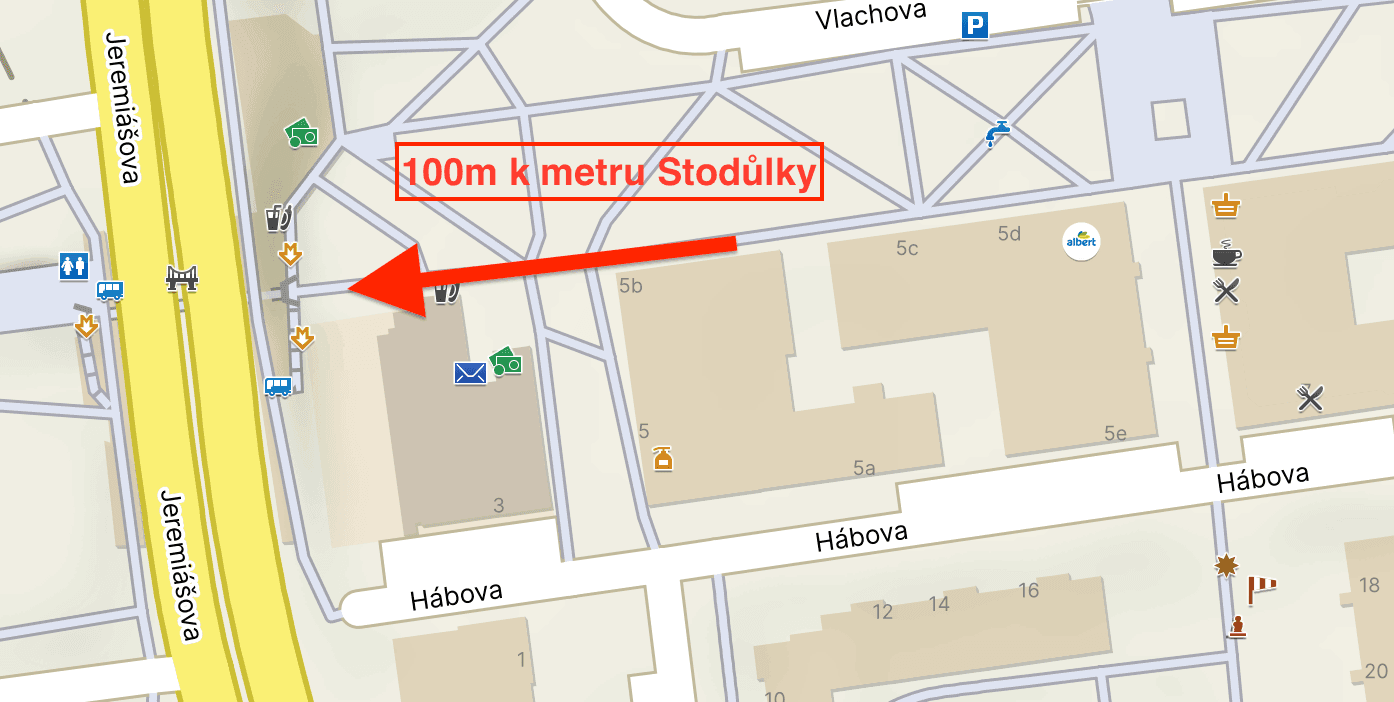garage to rent, 10 m², Hábova, Prague, Prague garage to rent, 10 m², Hábova, Prague, Prague