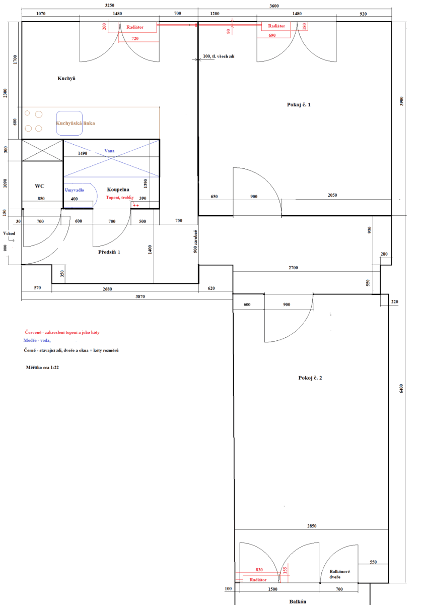 2 bedroom flat to rent, 50 m², Mochovská, Prague, Prague 2 bedroom flat to rent, 50 m², Mochovská, Prague, Prague