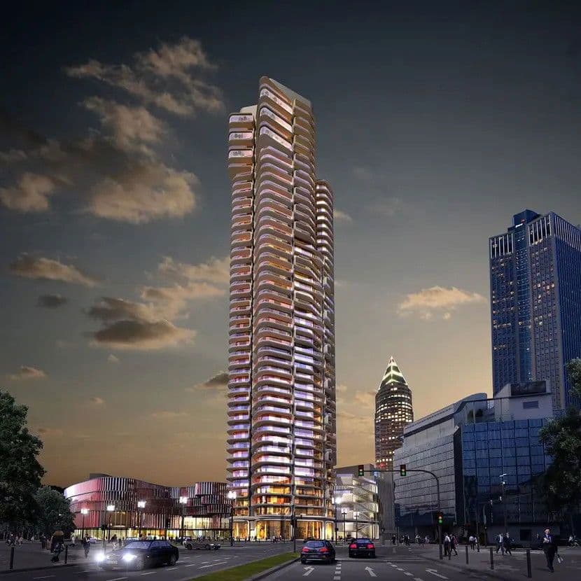 2 bedroom flat to rent, 59 m², Europa-Allee 2, Frankfurt am Main, Hesse 2 bedroom flat to rent, 59 m², Europa-Allee 2, Frankfurt am Main, Hesse