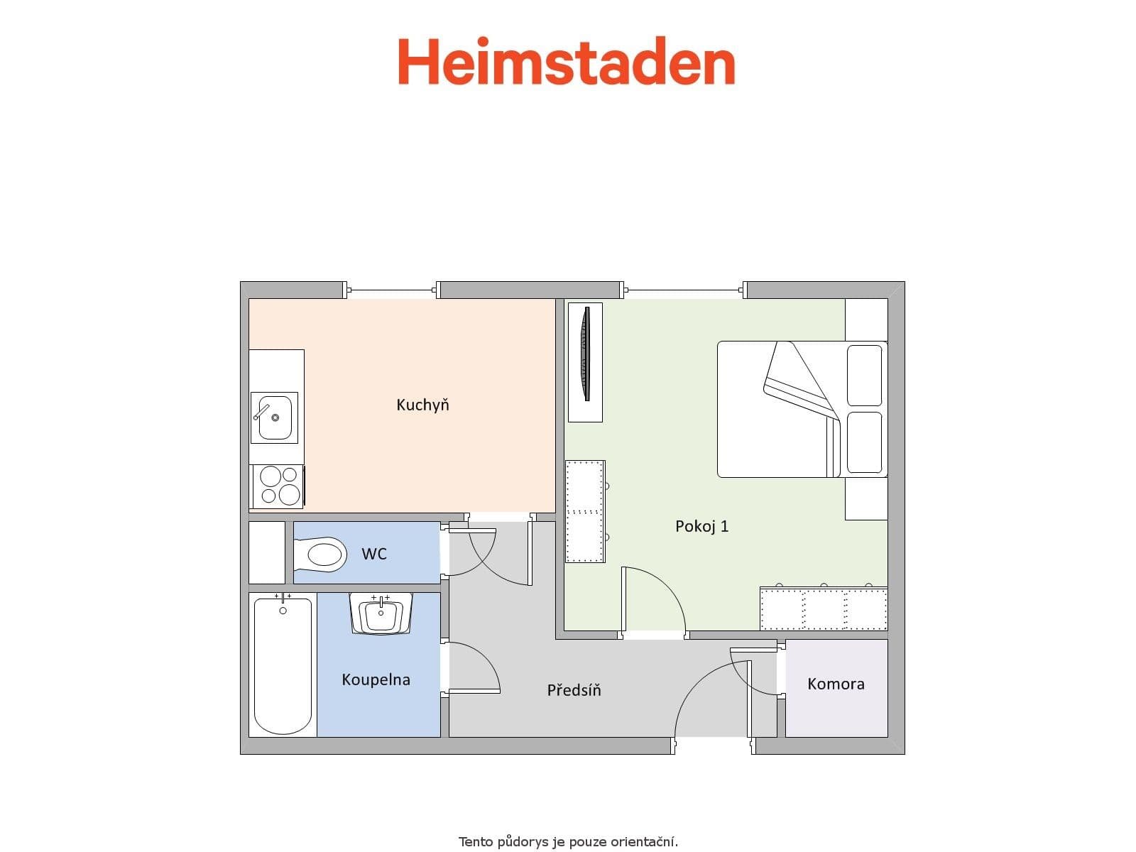 1 bedroom flat to rent, 39 m², Viaduktová, Český Těšín, Moravskoslezský Region 1 bedroom flat to rent, 39 m², Viaduktová, Český Těšín, Moravskoslezský Region