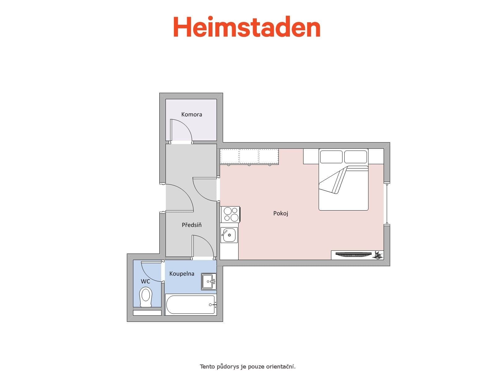Studio flat to rent, 22 m², U Stromovky, Havířov, Moravskoslezský Region Studio flat to rent, 22 m², U Stromovky, Havířov, Moravskoslezský Region