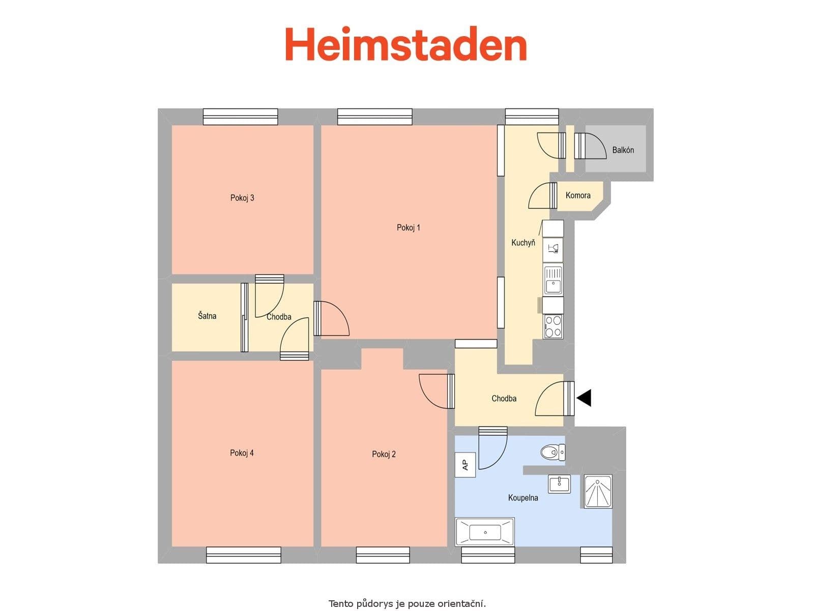 3 bedroom with open-plan kitchen flat to rent, 98 m², Na Desátém, Ostrava, Moravskoslezský Region 3 bedroom with open-plan kitchen flat to rent, 98 m², Na Desátém, Ostrava, Moravskoslezský Region