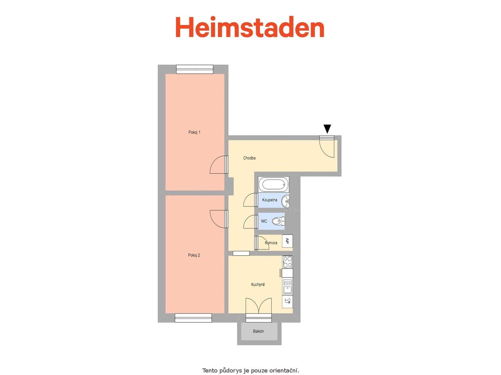 2 bedroom flat to rent, 68 m², Gregorova, Ostrava, Moravskoslezský Region 2 bedroom flat to rent, 68 m², Gregorova, Ostrava, Moravskoslezský Region