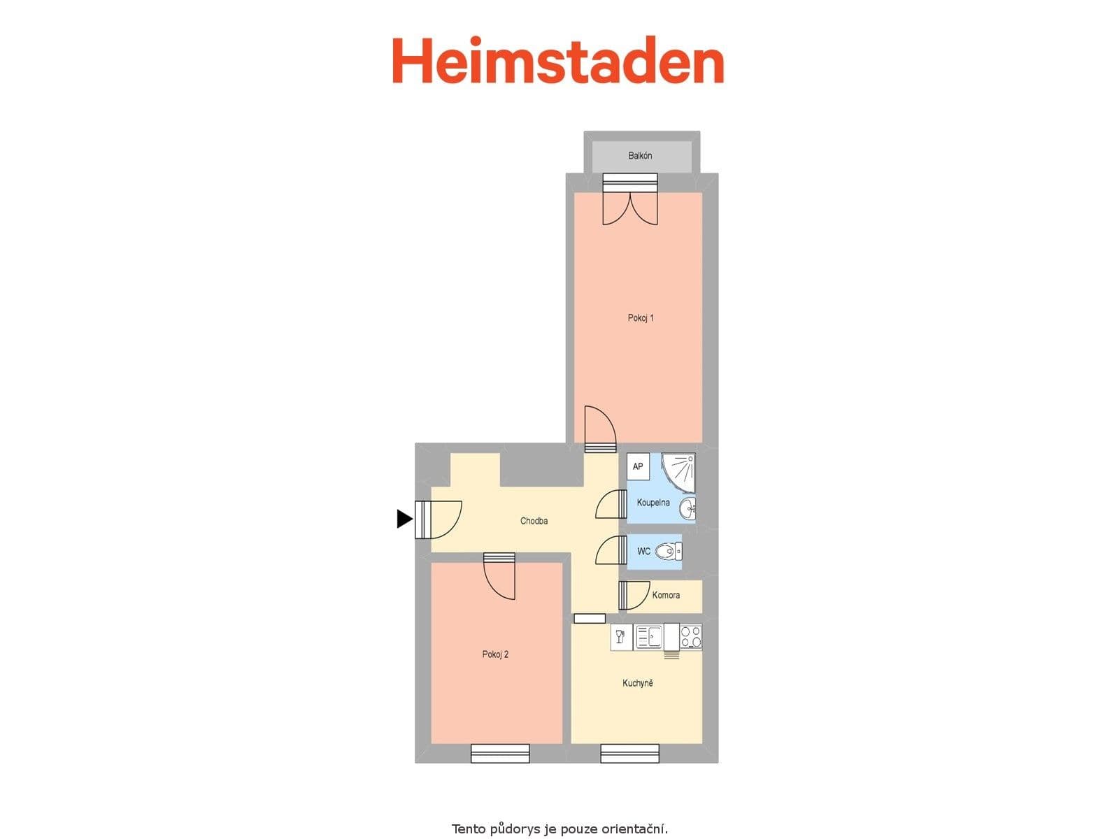 2 bedroom flat to rent, 57 m², Sokolská třída, Ostrava, Moravskoslezský Region 2 bedroom flat to rent, 57 m², Sokolská třída, Ostrava, Moravskoslezský Region