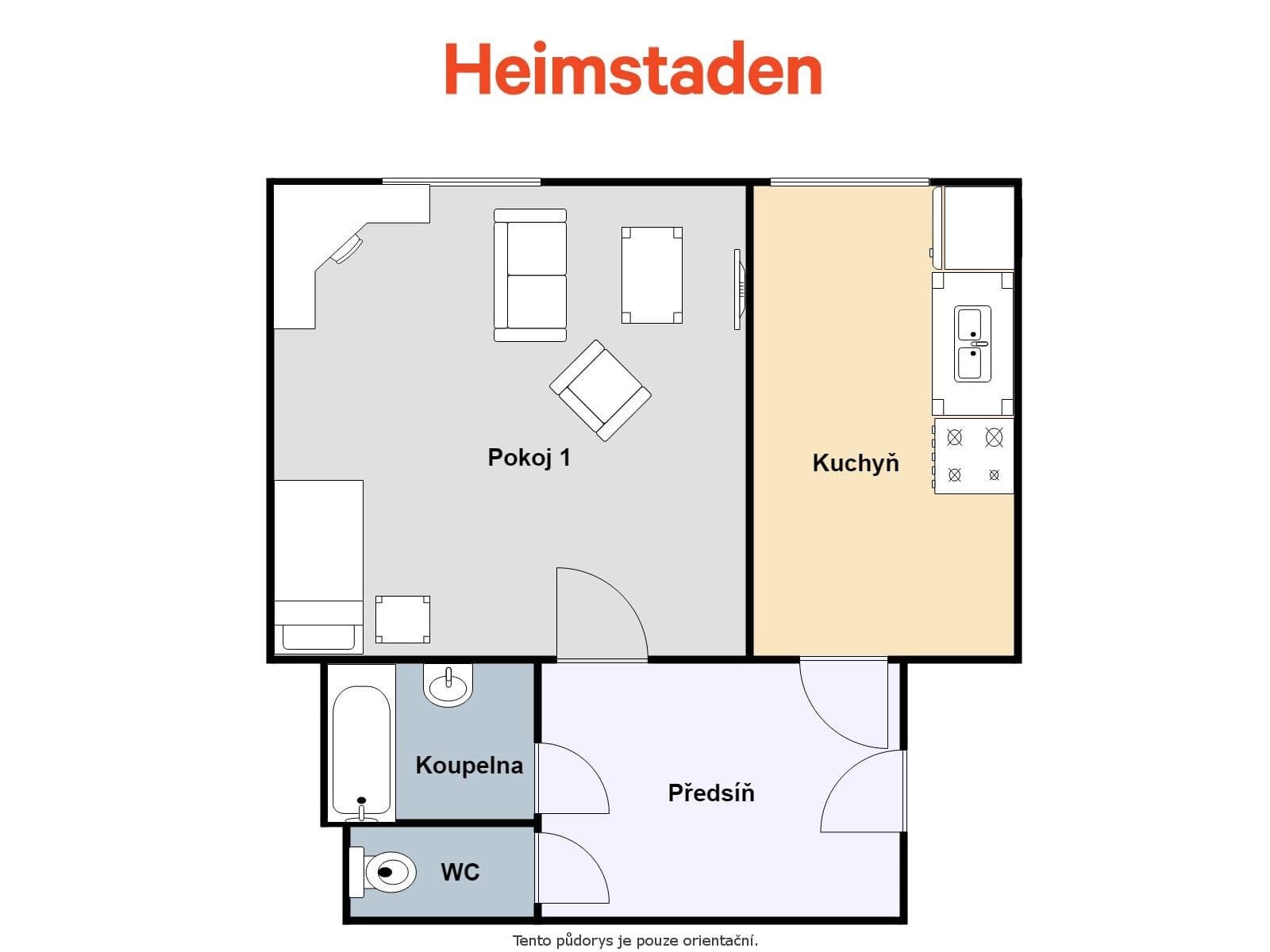 1 bedroom flat to rent, 35 m², Čs. exilu, Ostrava, Moravskoslezský Region 1 bedroom flat to rent, 35 m², Čs. exilu, Ostrava, Moravskoslezský Region
