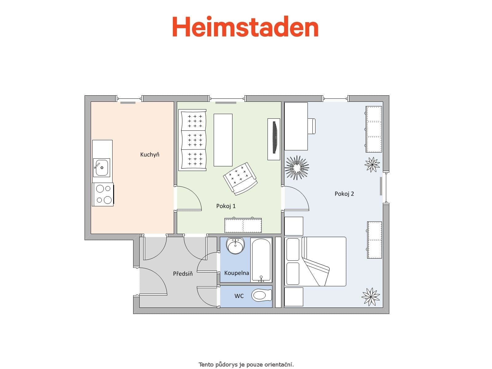 2 bedroom flat to rent, 61 m², Alšova, Ostrava, Moravskoslezský Region 2 bedroom flat to rent, 61 m², Alšova, Ostrava, Moravskoslezský Region