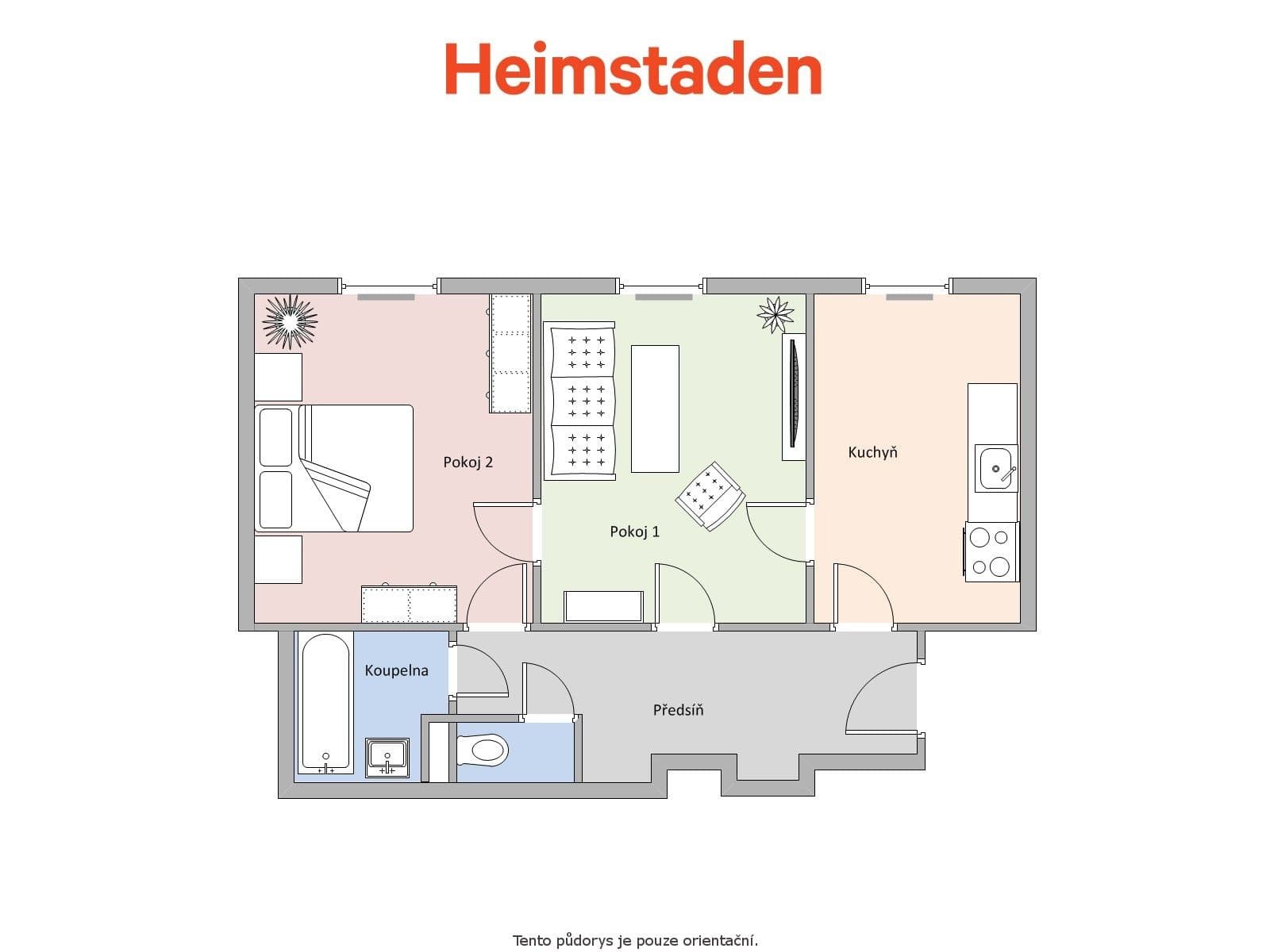 2 bedroom flat to rent, 54 m², Havanská, Ostrava, Moravskoslezský Region 2 bedroom flat to rent, 54 m², Havanská, Ostrava, Moravskoslezský Region