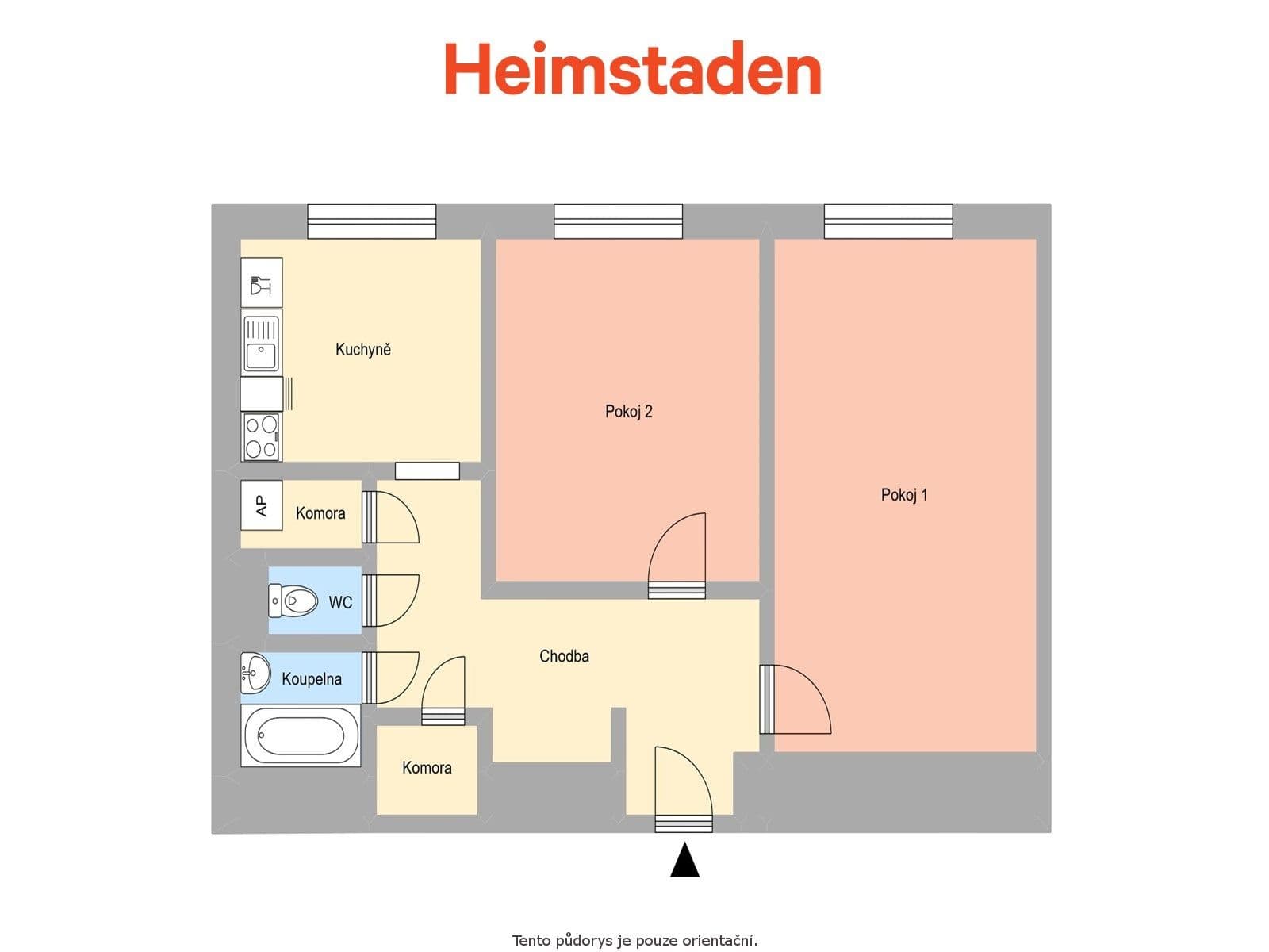 2 bedroom flat to rent, 60 m², Hlavní třída, Ostrava, Moravskoslezský Region 2 bedroom flat to rent, 60 m², Hlavní třída, Ostrava, Moravskoslezský Region