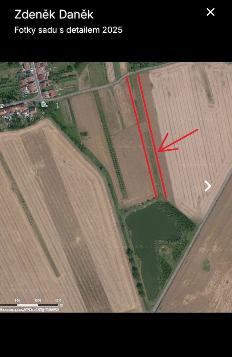 plot for sale, 2,899 m², Dolní Němčí, Zlínský Region plot for sale, 2,899 m², Dolní Němčí, Zlínský Region