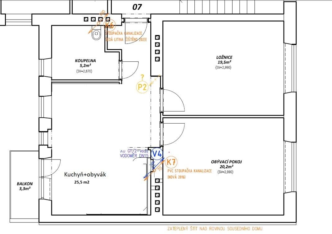 2 bedroom with open-plan kitchen flat for sale, 78 m², Vymazalova, Brno, Jihomoravský Region 2 bedroom with open-plan kitchen flat for sale, 78 m², Vymazalova, Brno, Jihomoravský Region