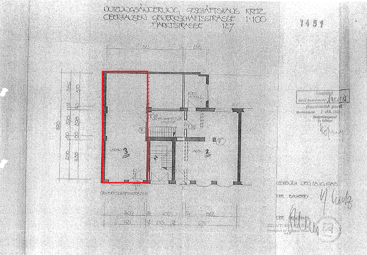 non-residential property to rent, 65 m², Marktstraße 127, Oberhausen, North Rhine-Westphalia non-residential property to rent, 65 m², Marktstraße 127, Oberhausen, North Rhine-Westphalia