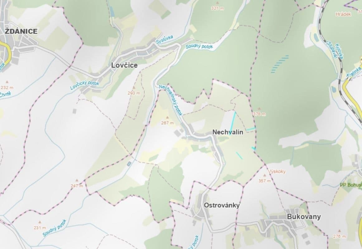 plot for sale, 8,393 m², Nechvalín, Jihomoravský Region plot for sale, 8,393 m², Nechvalín, Jihomoravský Region