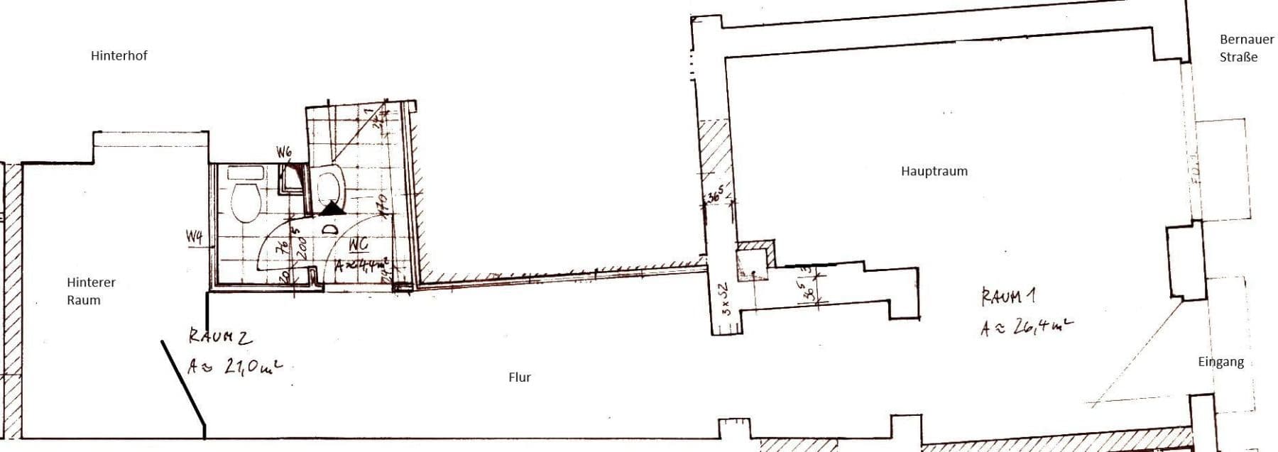 office to rent, 52 m², Bernauer Straße 71, Oranienburg, Brandenburg office to rent, 52 m², Bernauer Straße 71, Oranienburg, Brandenburg
