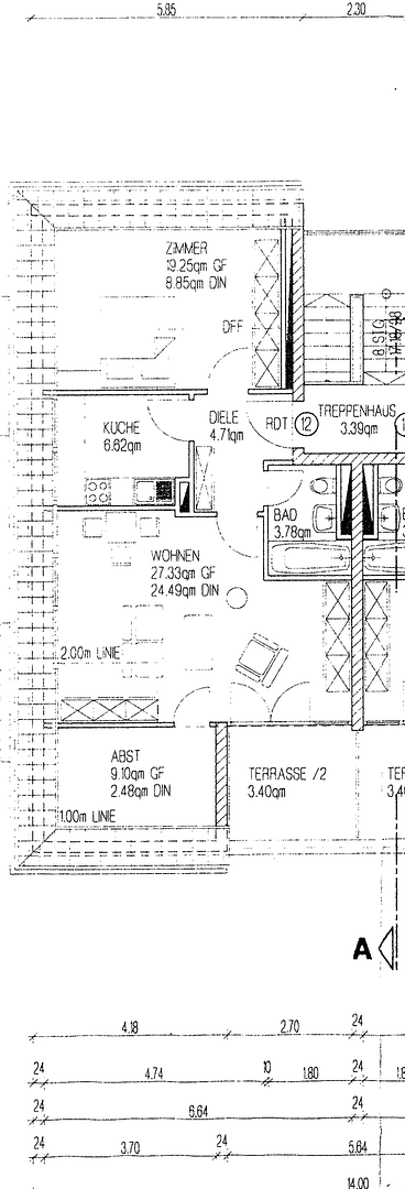 2 bedroom flat to rent, 58 m², Am Bahnhof 71, Frankenberg/Sachsen, Saxony 2 bedroom flat to rent, 58 m², Am Bahnhof 71, Frankenberg/Sachsen, Saxony
