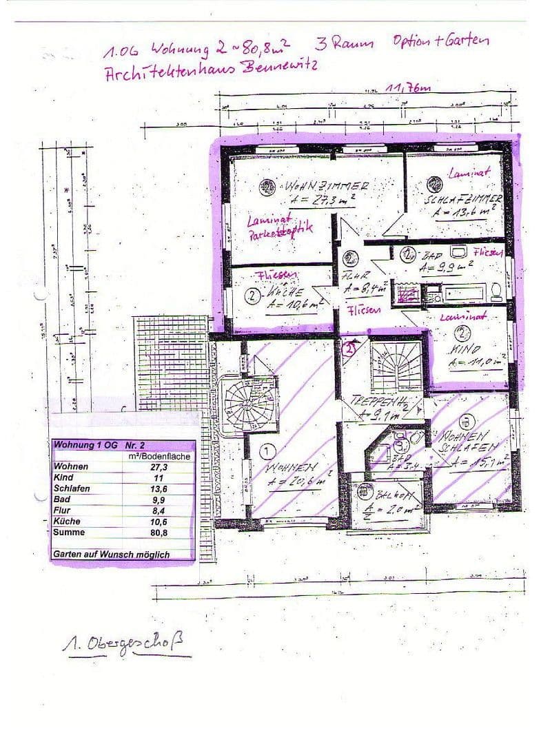 3 bedroom flat to rent, 80 m², Bennewitz, Saxony 3 bedroom flat to rent, 80 m², Bennewitz, Saxony