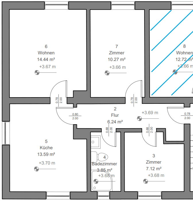 3 bedroom flat to rent, 56 m², Schwäbelstraße 4, Schwandorf, Bavaria 3 bedroom flat to rent, 56 m², Schwäbelstraße 4, Schwandorf, Bavaria