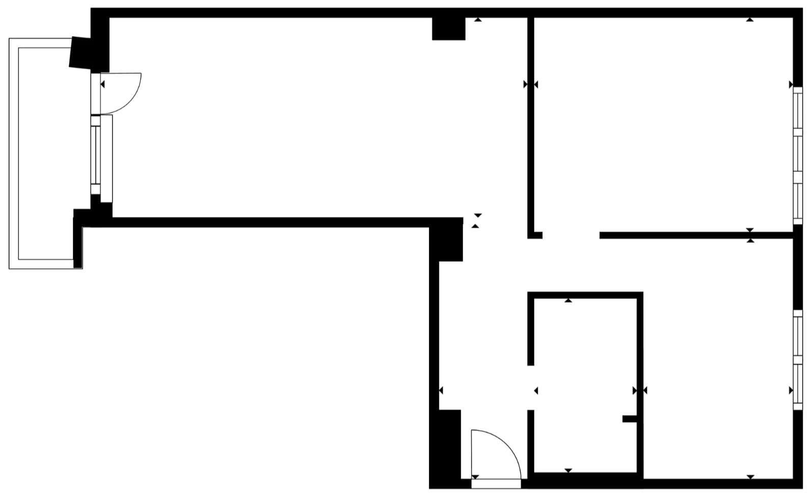 2 bedroom with open-plan kitchen flat for sale, 55 m², Vítkovická, Prague, Prague 2 bedroom with open-plan kitchen flat for sale, 55 m², Vítkovická, Prague, Prague