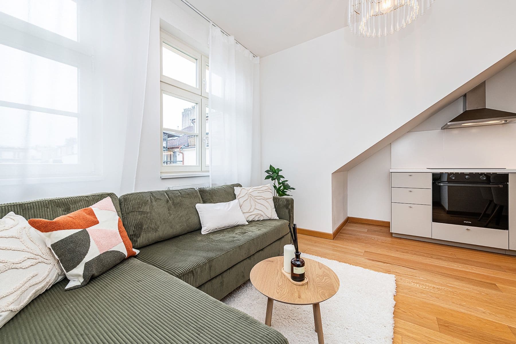 3 bedroom with open-plan kitchen flat for sale, 117 m², Chodská, Prague, Prague 3 bedroom with open-plan kitchen flat for sale, 117 m², Chodská, Prague, Prague