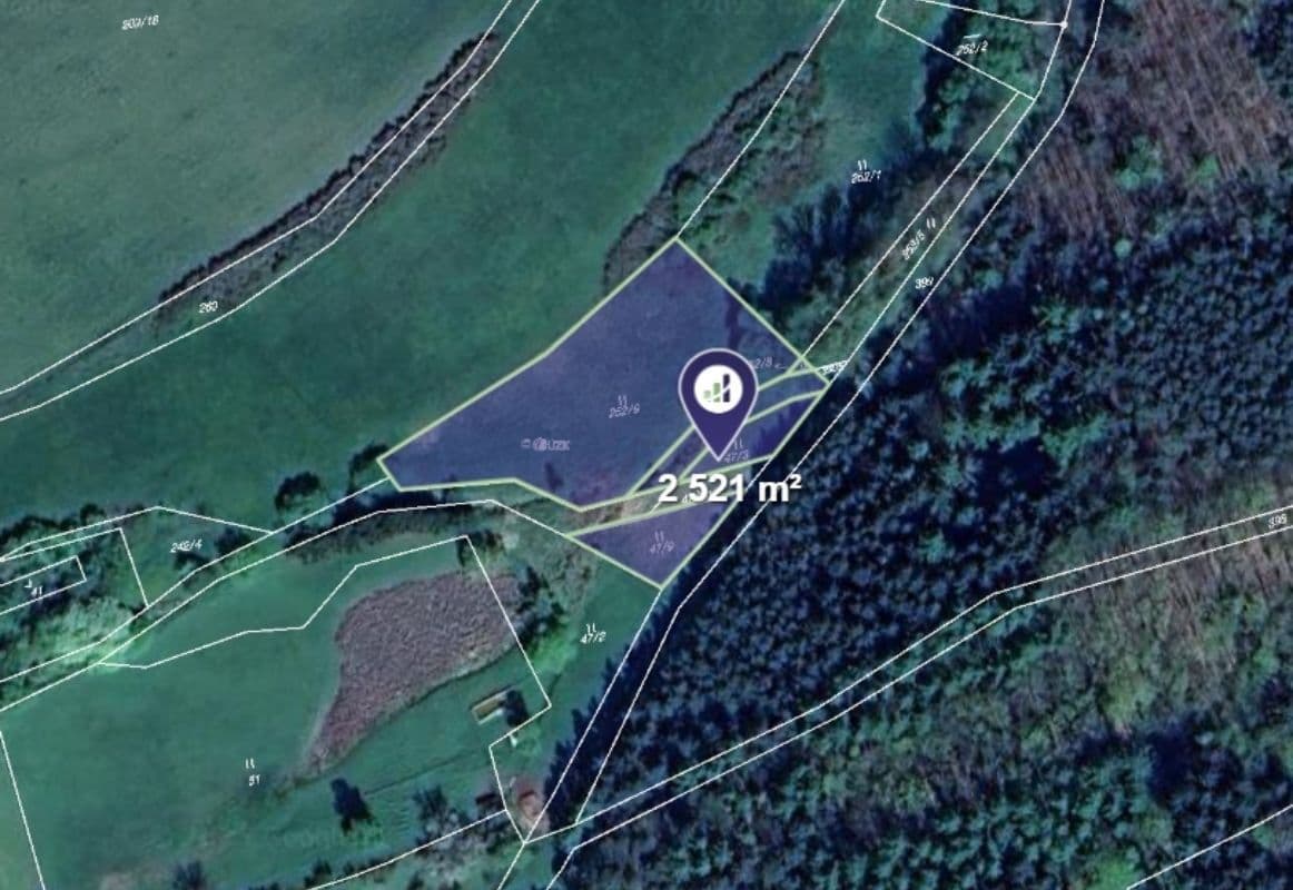 plot for sale, 2,521 m², Hřebečníky, Středočeský Region plot for sale, 2,521 m², Hřebečníky, Středočeský Region