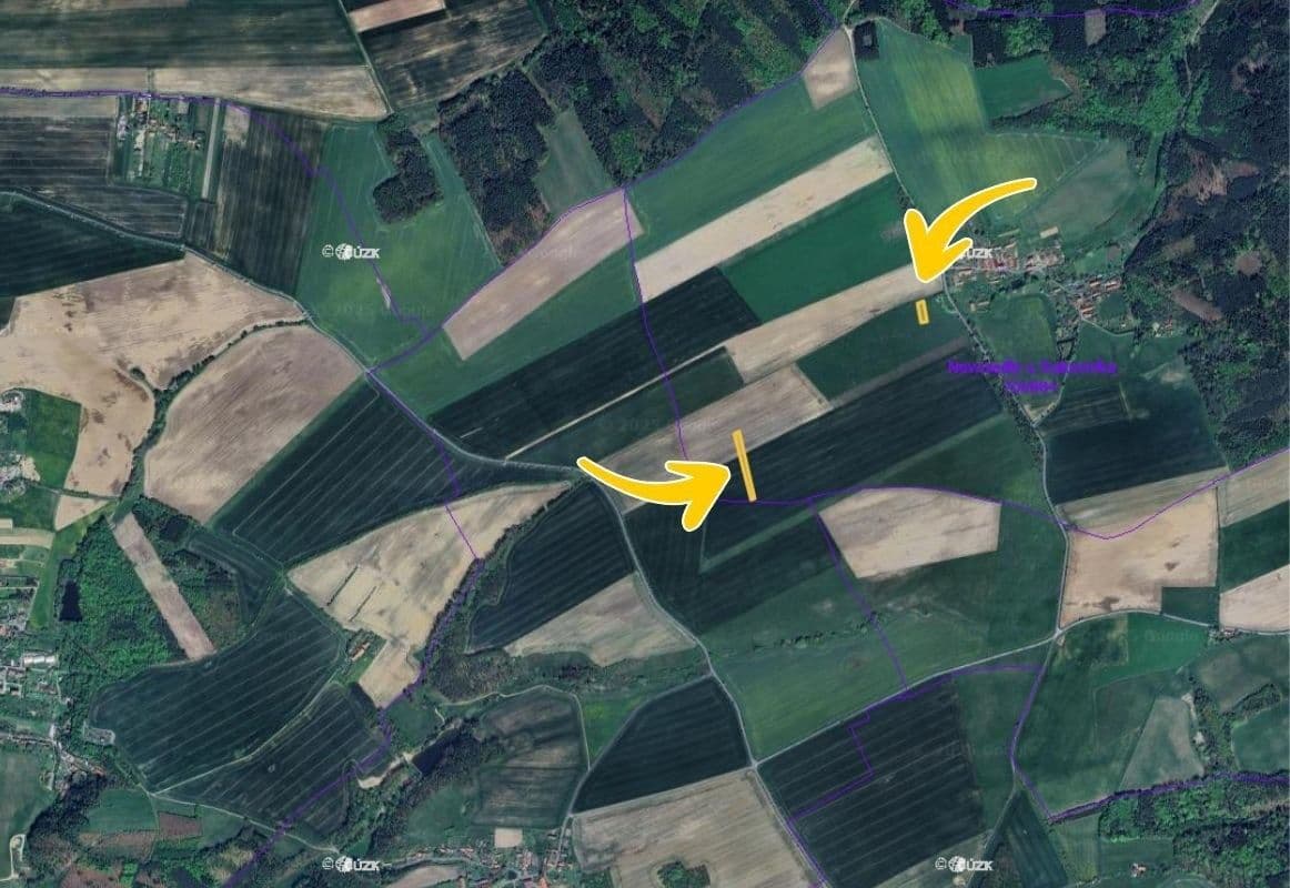 plot for sale, 2,774 m², Hřebečníky, Středočeský Region plot for sale, 2,774 m², Hřebečníky, Středočeský Region