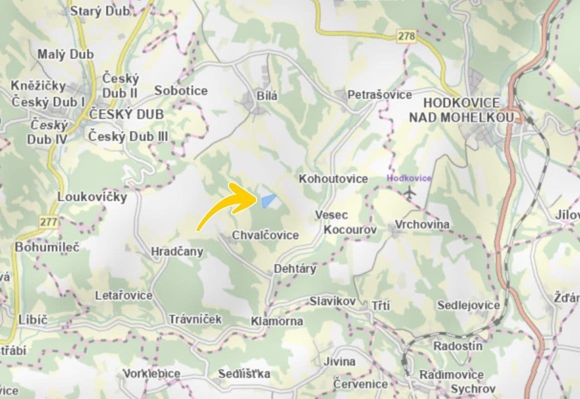 plot for sale, 27,165 m², Bílá, Liberecký Region plot for sale, 27,165 m², Bílá, Liberecký Region