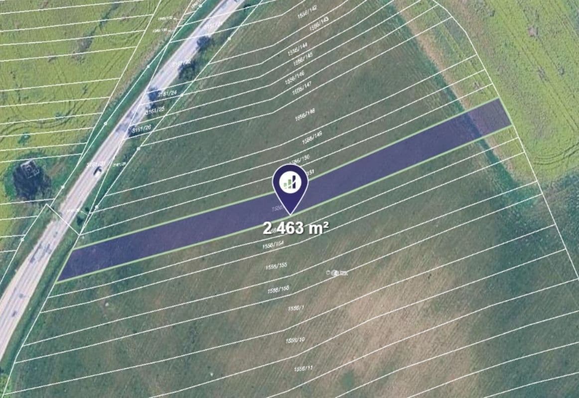 plot for sale, 1,642 m², Blučina, Jihomoravský Region plot for sale, 1,642 m², Blučina, Jihomoravský Region