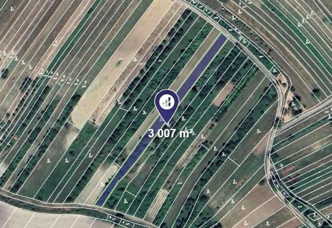 plot for sale, 3,007 m², Velké Pavlovice, Jihomoravský Region plot for sale, 3,007 m², Velké Pavlovice, Jihomoravský Region