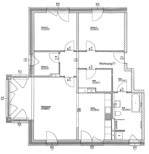 2 bedroom with open-plan kitchen flat for sale, 104 m², Neuruppin, Brandenburg 2 bedroom with open-plan kitchen flat for sale, 104 m², Neuruppin, Brandenburg