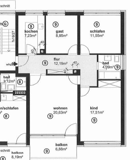 4 bedroom flat to rent, 91 m², Haydnstr. 6, Germering, Bavaria 4 bedroom flat to rent, 91 m², Haydnstr. 6, Germering, Bavaria