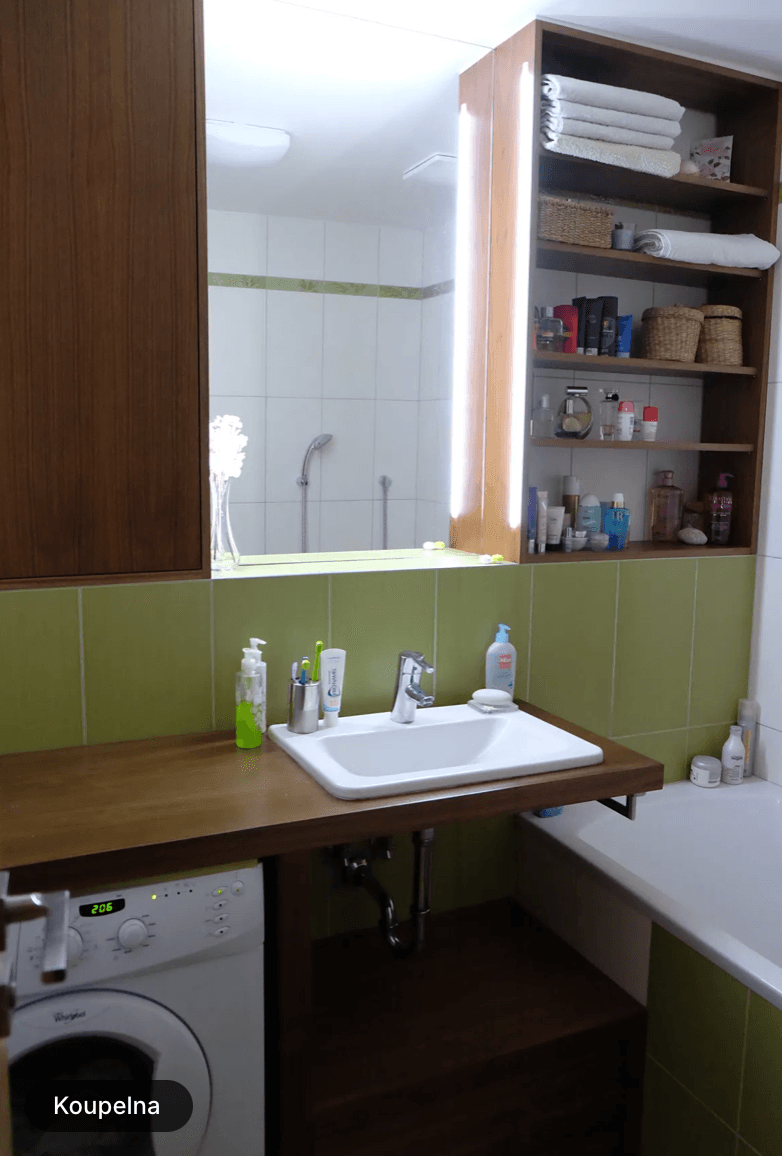 2 bedroom with open-plan kitchen flat to rent, 92 m², V Horkách, Prague, Prague 2 bedroom with open-plan kitchen flat to rent, 92 m², V Horkách, Prague, Prague