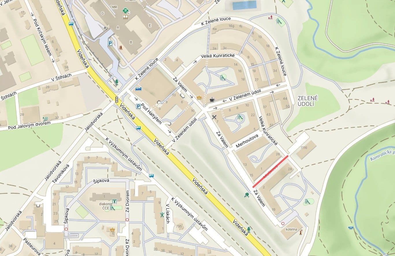 garage to rent, 14 m², Muškova, Prague, Prague garage to rent, 14 m², Muškova, Prague, Prague