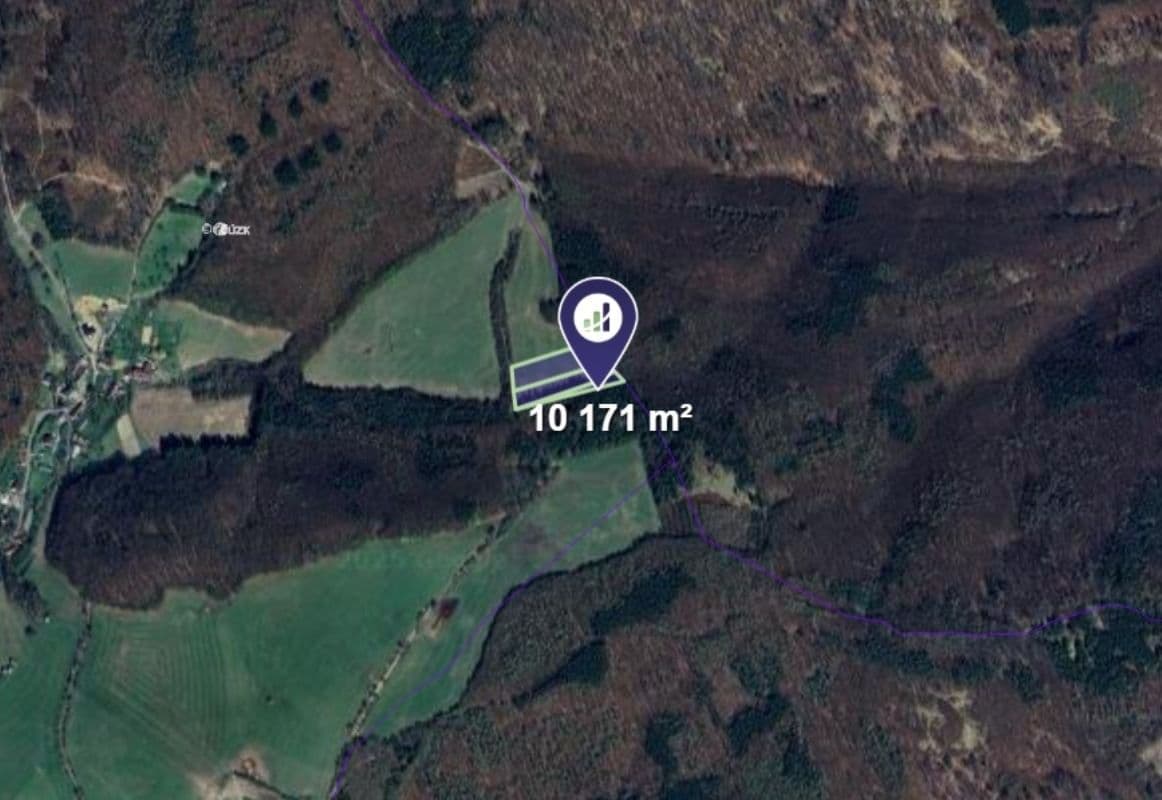 plot for sale, 10,171 m², Staré Hutě, Zlínský Region plot for sale, 10,171 m², Staré Hutě, Zlínský Region