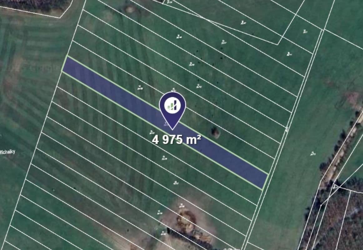 plot for sale, 4,975 m², Staré Hutě, Zlínský Region plot for sale, 4,975 m², Staré Hutě, Zlínský Region