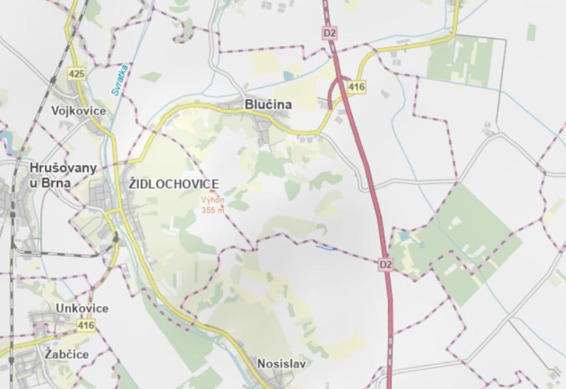 plot for sale, 3,604 m², Nosislav, Jihomoravský Region plot for sale, 3,604 m², Nosislav, Jihomoravský Region