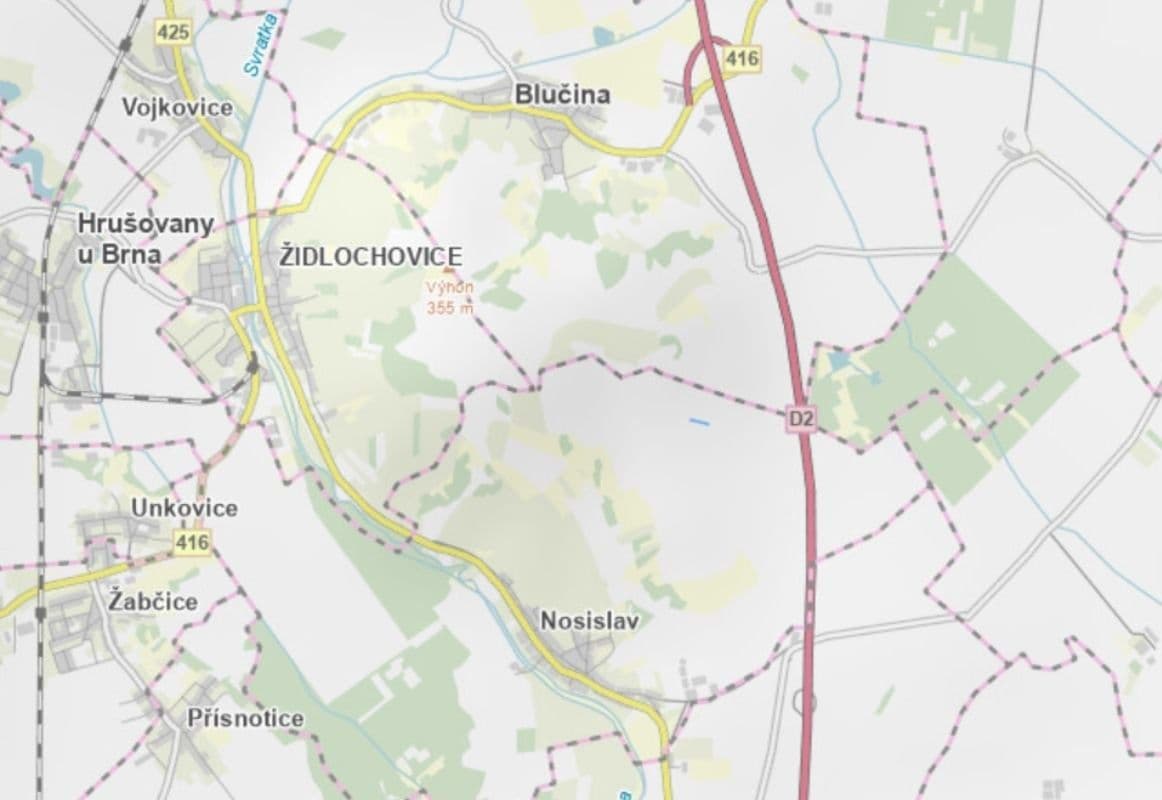 plot for sale, 1,977 m², Nosislav, Jihomoravský Region plot for sale, 1,977 m², Nosislav, Jihomoravský Region