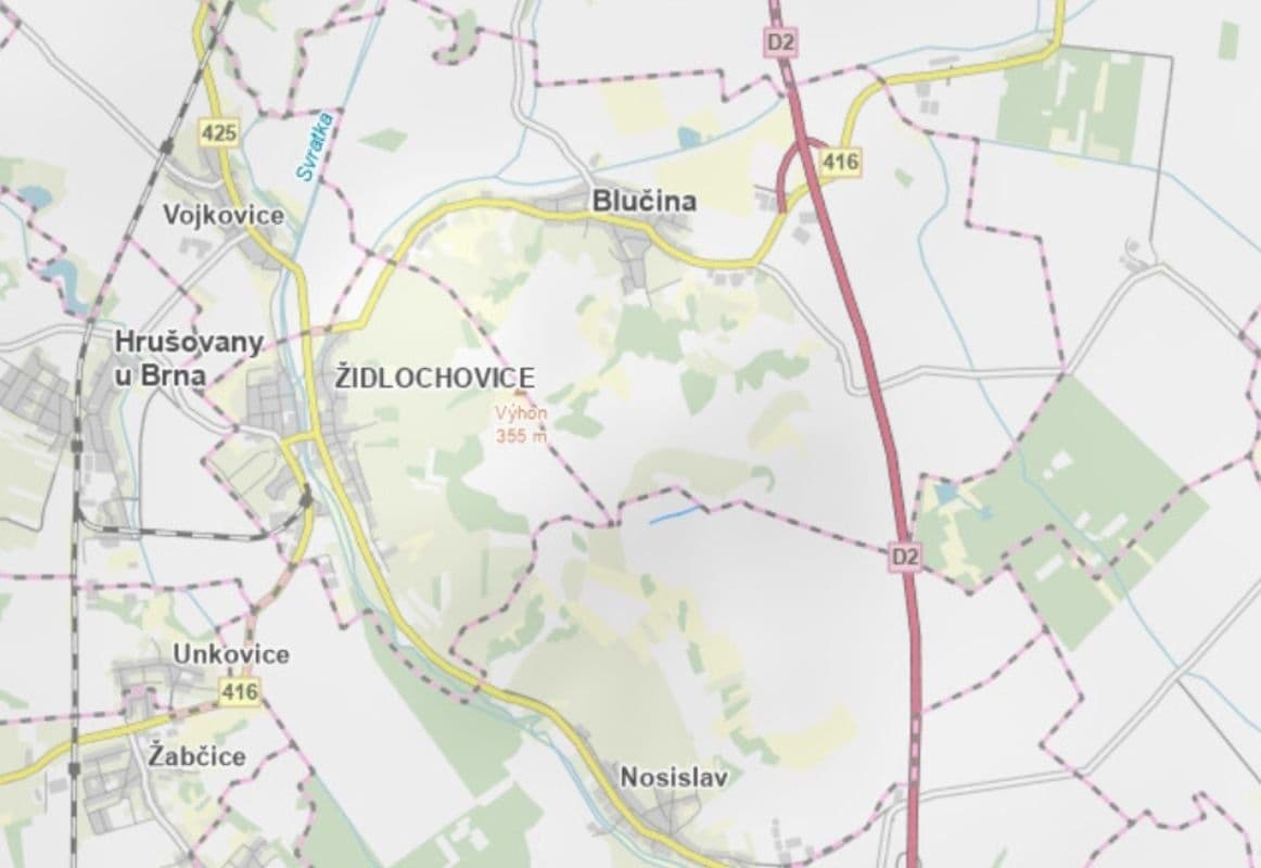 plot for sale, 3,596 m², Nosislav, Jihomoravský Region plot for sale, 3,596 m², Nosislav, Jihomoravský Region