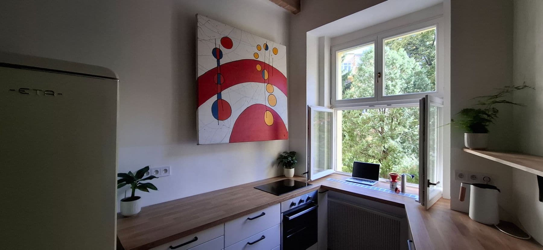 1 bedroom with open-plan kitchen flat to rent, 43 m², Rostislavova, Prague, Prague 1 bedroom with open-plan kitchen flat to rent, 43 m², Rostislavova, Prague, Prague