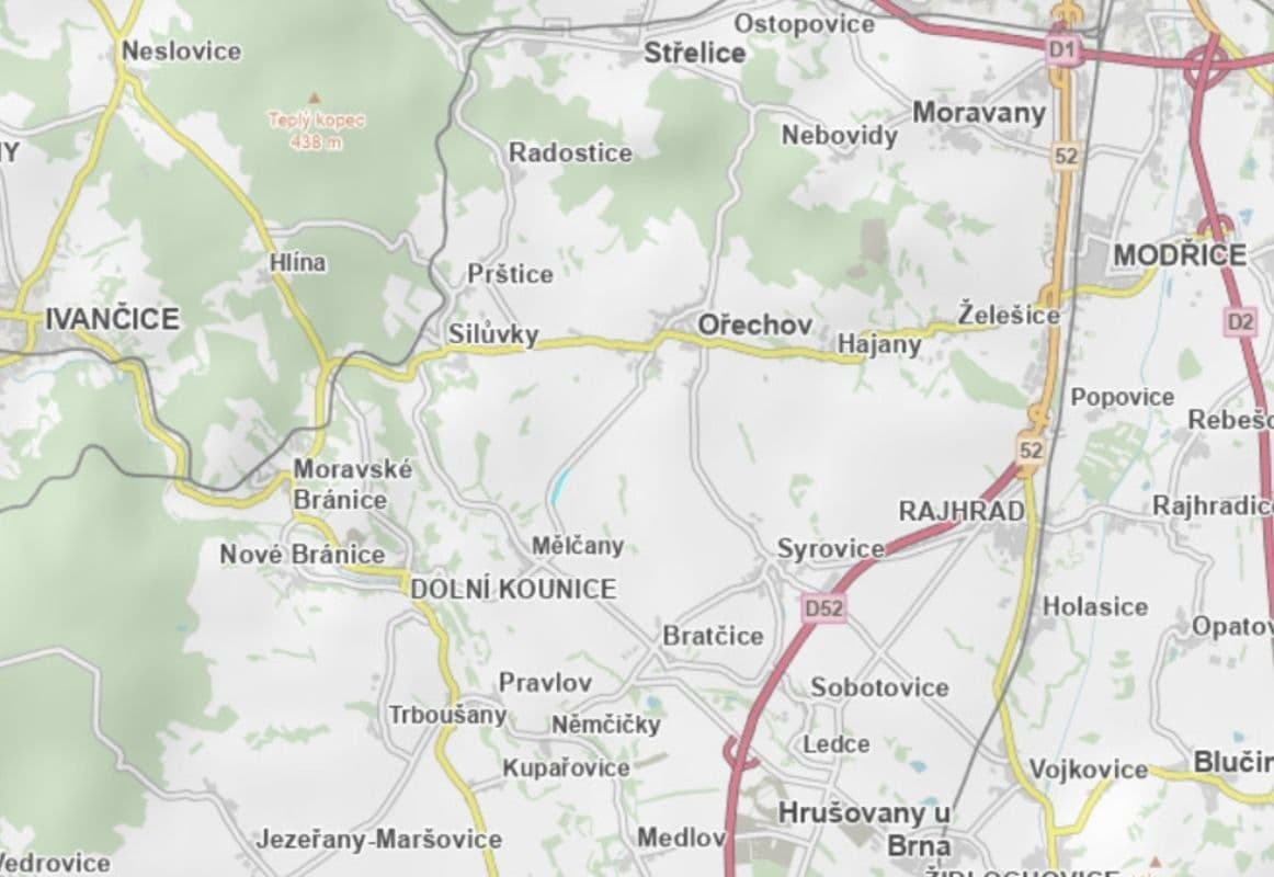 plot for sale, 4,091 m², Mělčany, Jihomoravský Region plot for sale, 4,091 m², Mělčany, Jihomoravský Region