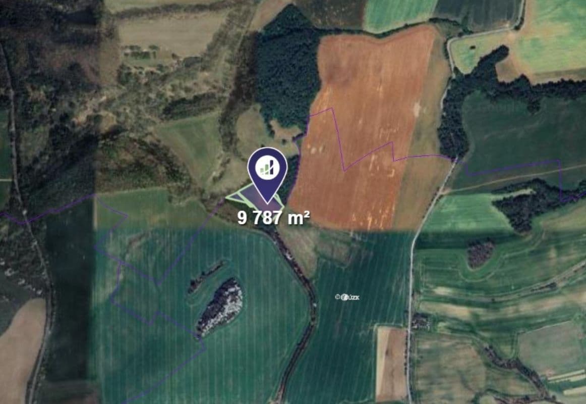 plot for sale, 1,223 m², Netvořice, Středočeský Region plot for sale, 1,223 m², Netvořice, Středočeský Region