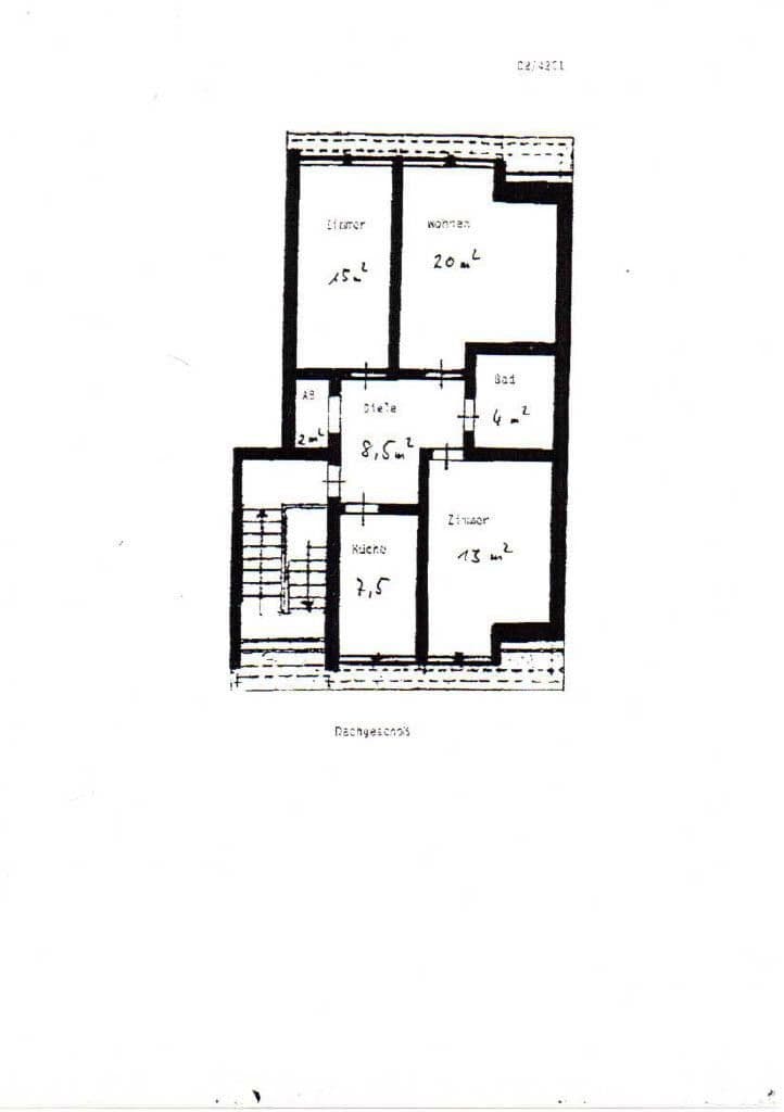 3 bedroom flat to rent, 70 m², Bremen, Bremen 3 bedroom flat to rent, 70 m², Bremen, Bremen